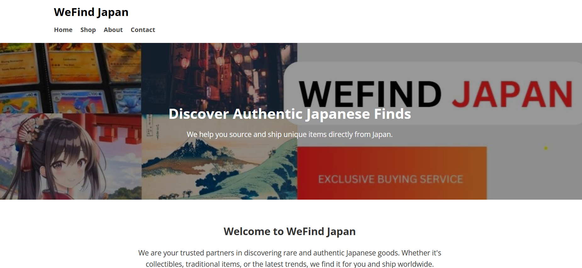 ecommerce website